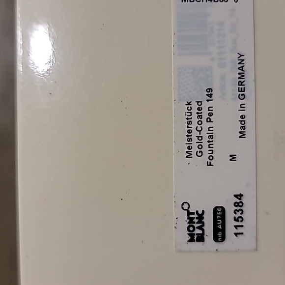 MONT BLANC MEISTERSTUCK GOLD-COATED 149 FOUNTAIN PEN - Picture 11 of 13